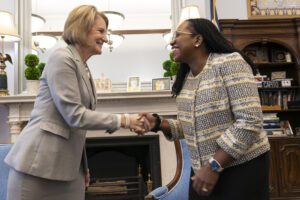 Capito talks with WV press about Poland trip, Judge Jackson Supreme Court hearings